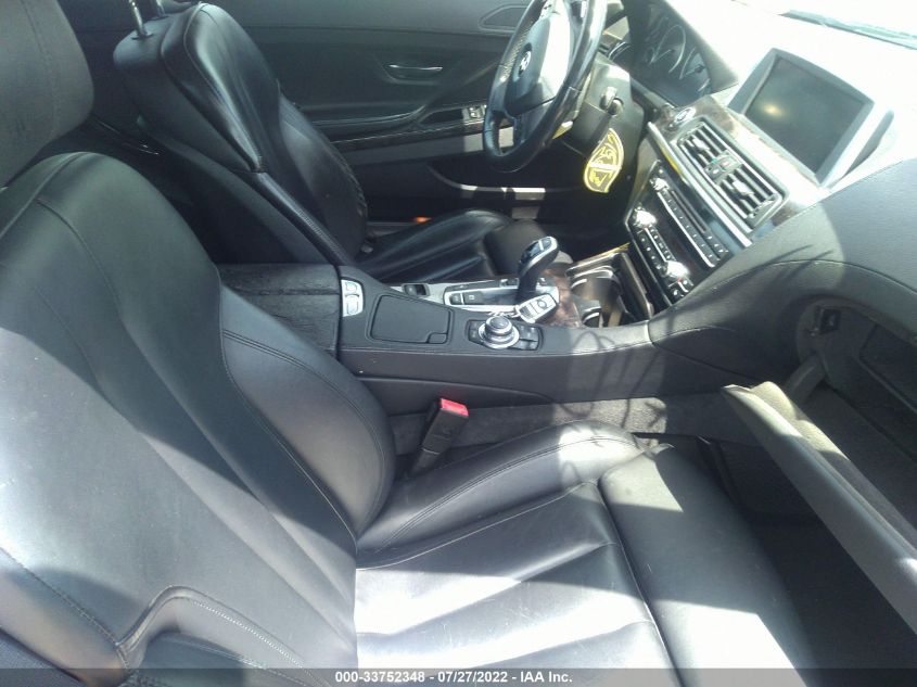 2013 BMW 6 SERIES 650I WBAYP9C52DDW21374