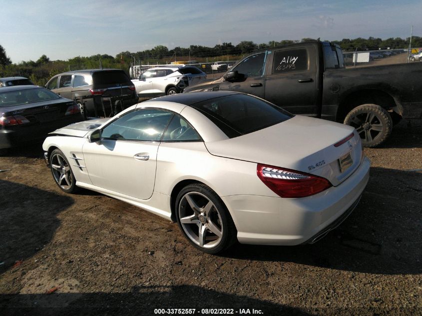2015 MERCEDES-BENZ SL 400 WDDJK6FA9FF036041