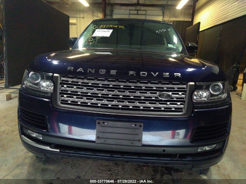 2015 LAND ROVER RANGE ROVER SUPERCHARGED SALGS3TF3FA207410