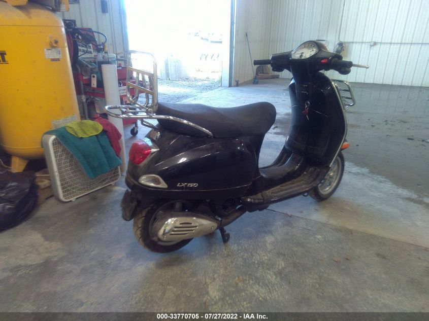 2007 VESPA LX 150 ZAPM448FX75006700