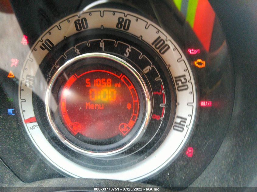 2015 FIAT 500 POP 3C3CFFAR4FT513893