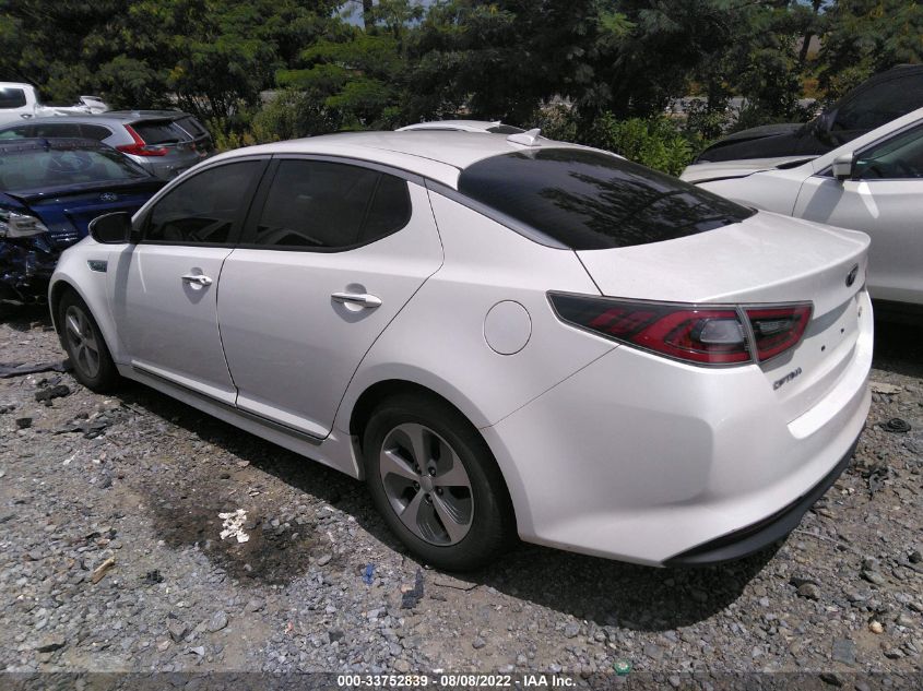 2015 KIA OPTIMA HYBRID KNAGM4AD1F5087542
