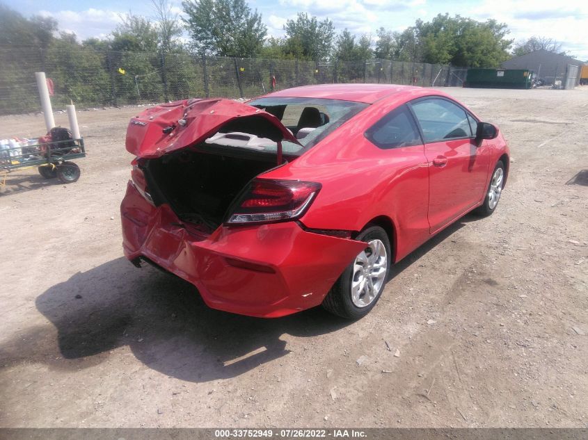 2015 HONDA CIVIC COUPE LX 2HGFG3B54FH513502