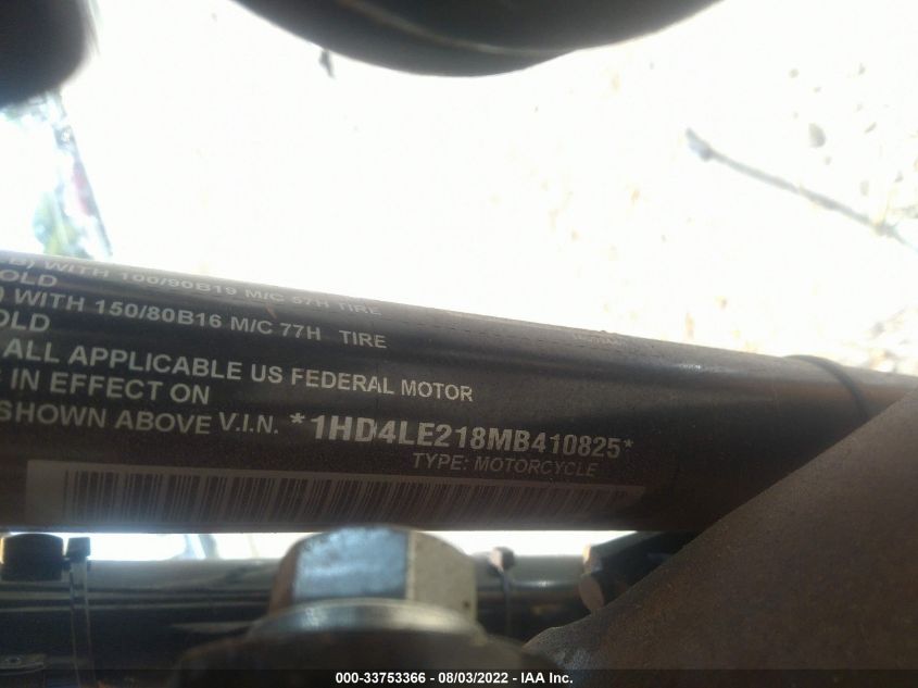 2021 HARLEY-DAVIDSON XL883 N 1HD4LE218MB410825