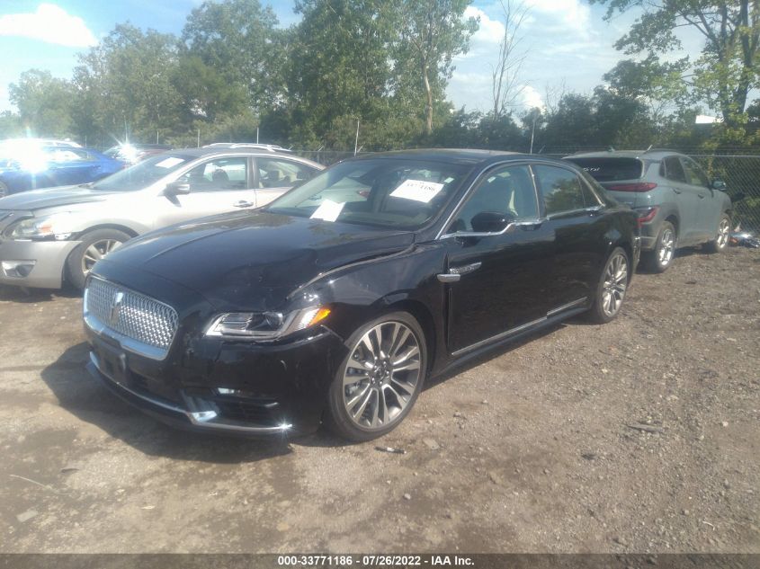 2017 LINCOLN CONTINENTAL RESERVE 1LN6L9NP0H5605884