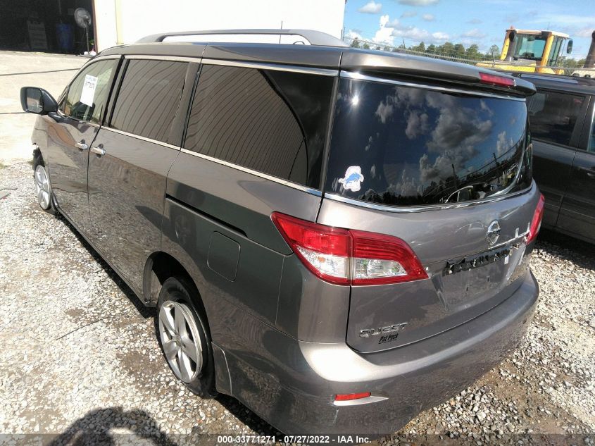 2015 NISSAN QUEST SV JN8AE2KP6F9131924
