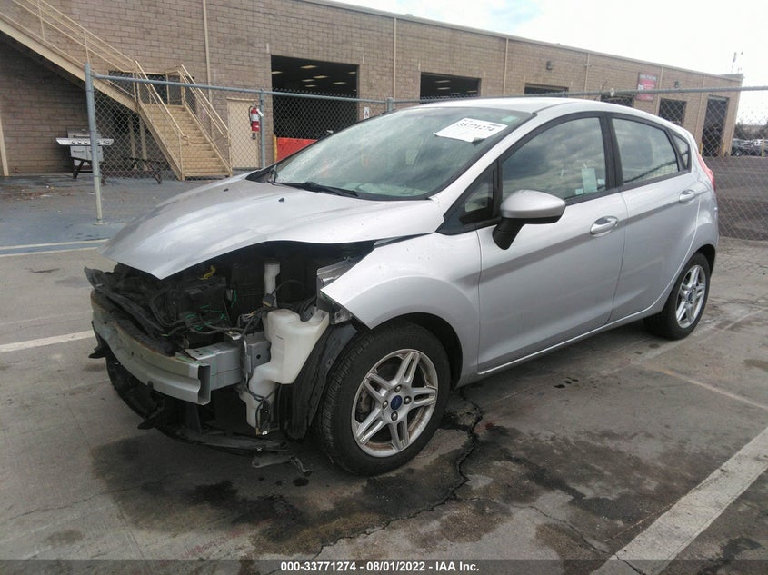 VIN 3FADP4EJ3JM112351 2018 FORD FIESTA SE