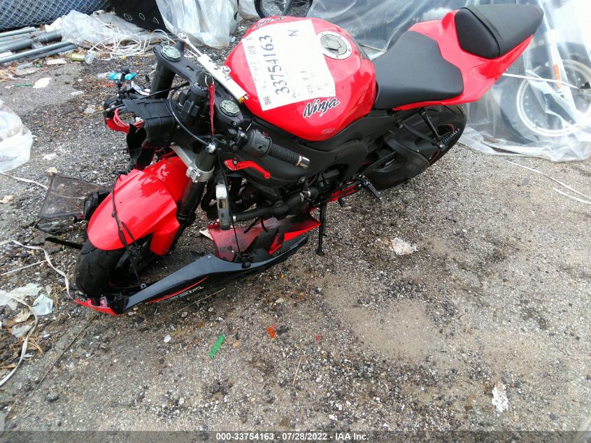 2012 KAWASAKI ZX600 R JKAZX4R12CA037386
