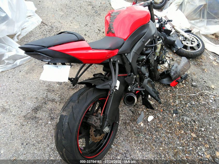 2012 KAWASAKI ZX600 R JKAZX4R12CA037386