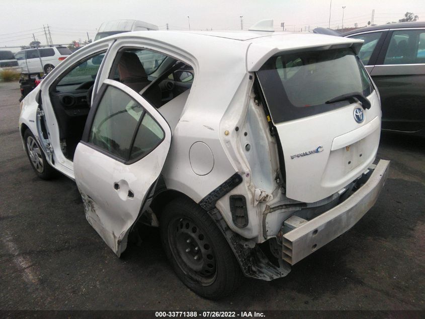 2015 TOYOTA PRIUS C ONE/TWO/THREE/FOUR JTDKDTB37F1586673