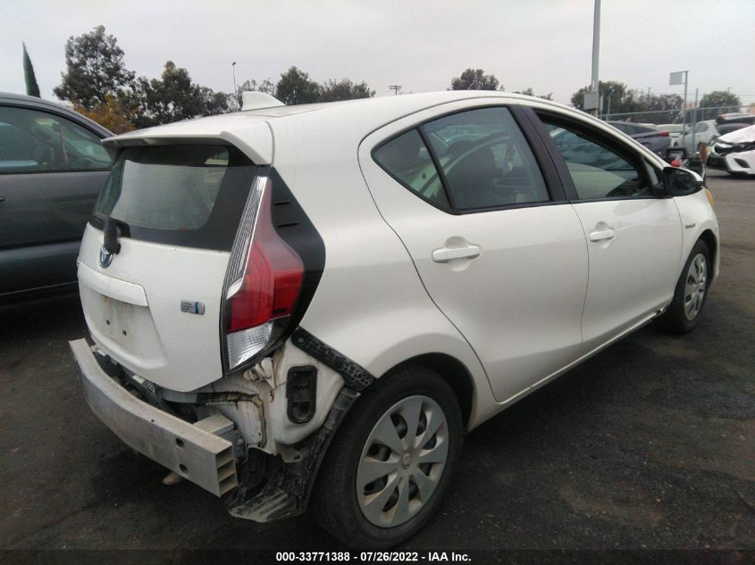2015 TOYOTA PRIUS C ONE/TWO/THREE/FOUR JTDKDTB37F1586673
