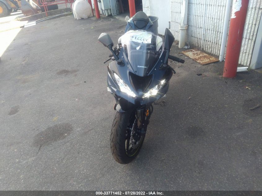 2022 KAWASAKI ZX636 K JKBZXJH13NA012849