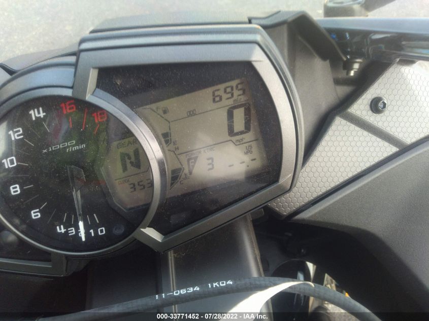 2022 KAWASAKI ZX636 K JKBZXJH13NA012849