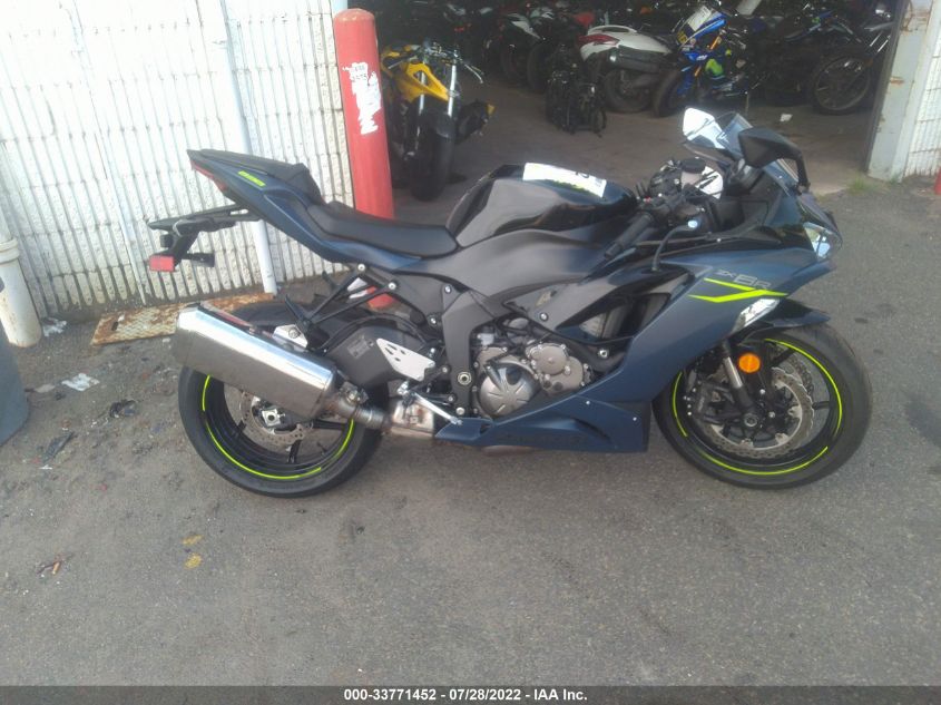 2022 KAWASAKI ZX636 K JKBZXJH13NA012849