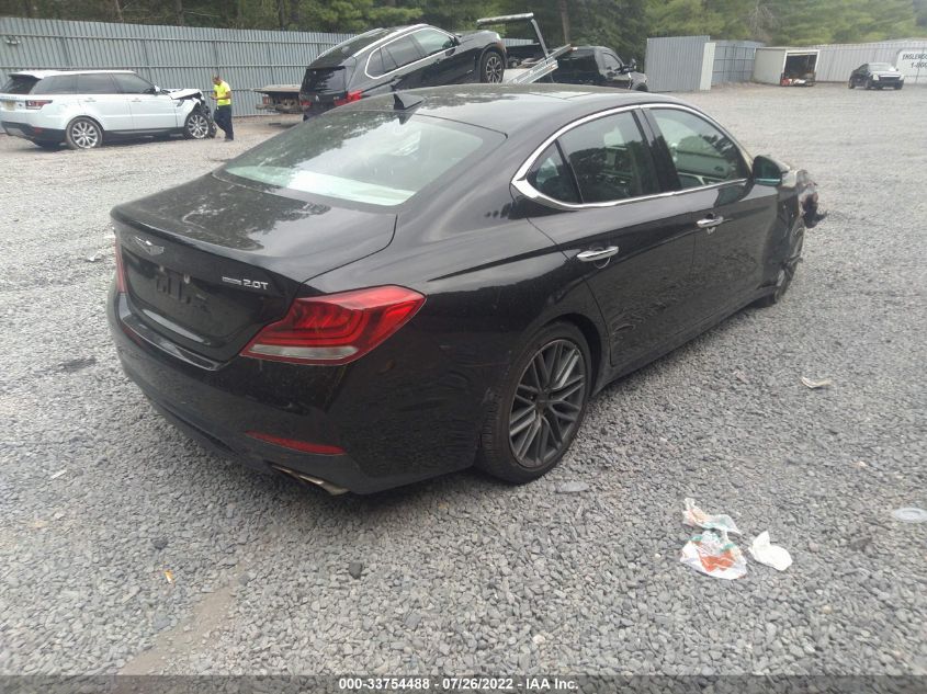 2019 GENESIS G70 2.0T ADVANCED KMTG34LA8KU031608
