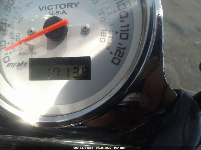 2007 VICTORY MOTORCYCLES KINGPIN CALIFORNIA 5VPCB26LX73002627