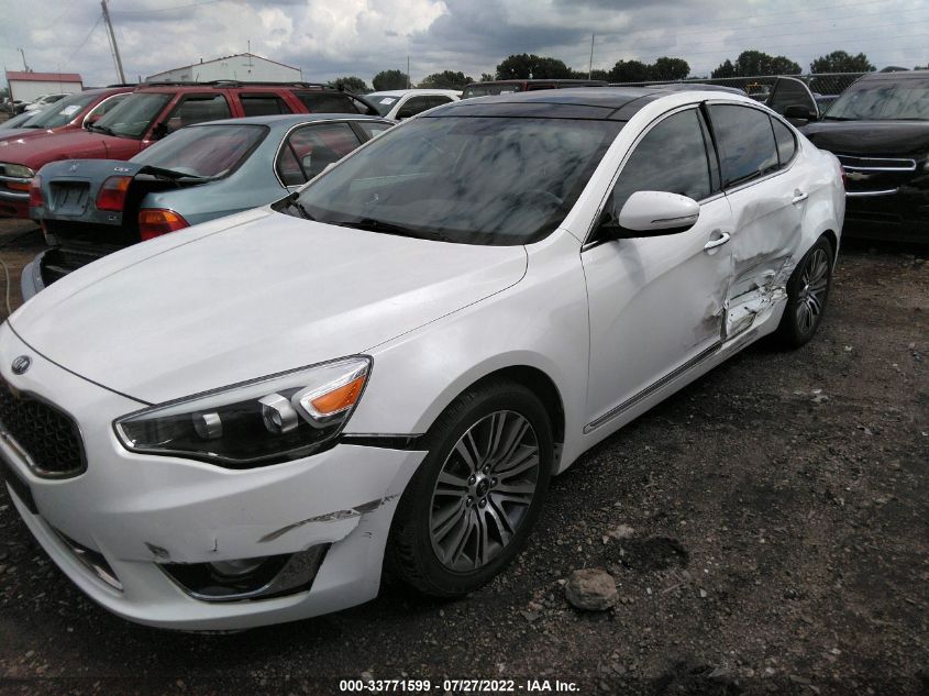 2014 KIA CADENZA PREMIUM KNALN4D76E5140980