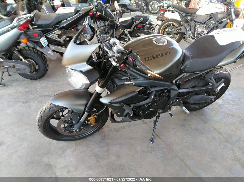 2013 TRIUMPH MOTORCYCLE STREET TRIPLE R SMTL03NE4DT585979