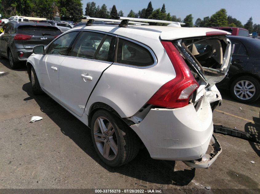 2015 VOLVO V60 T5 DRIVE-E PREMIER YV126MEB5F1207974