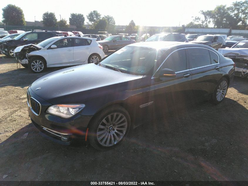 2013 BMW 740 LXI WBAYF4C53DD127479