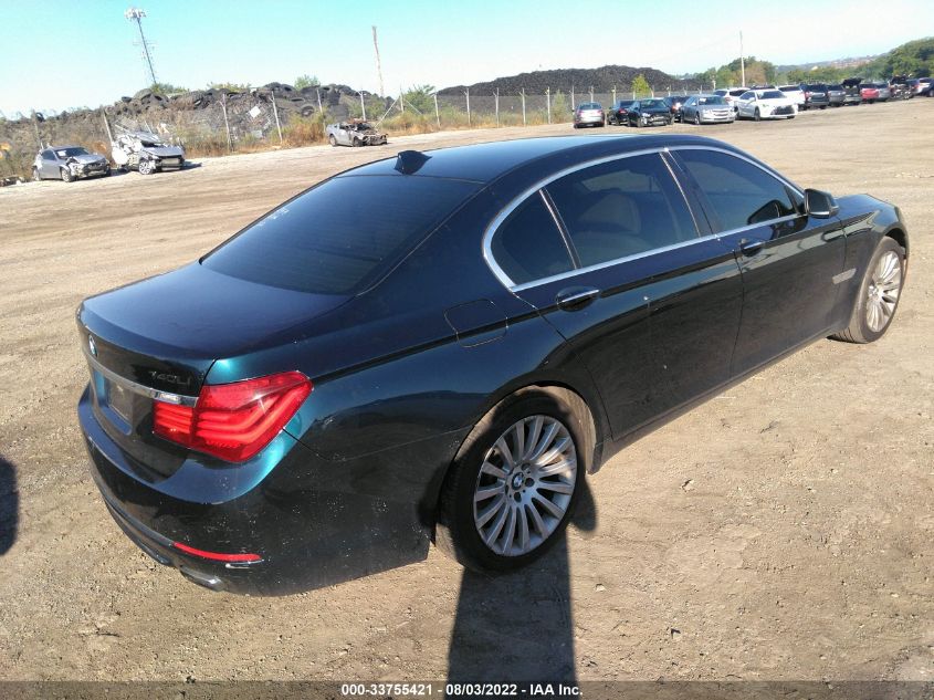 2013 BMW 740 LXI WBAYF4C53DD127479