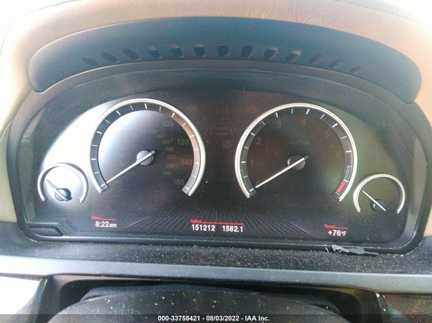 2013 BMW 740 LXI WBAYF4C53DD127479