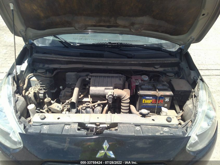 2014 MITSUBISHI MIRAGE ES ML32A4HJ3EH026064
