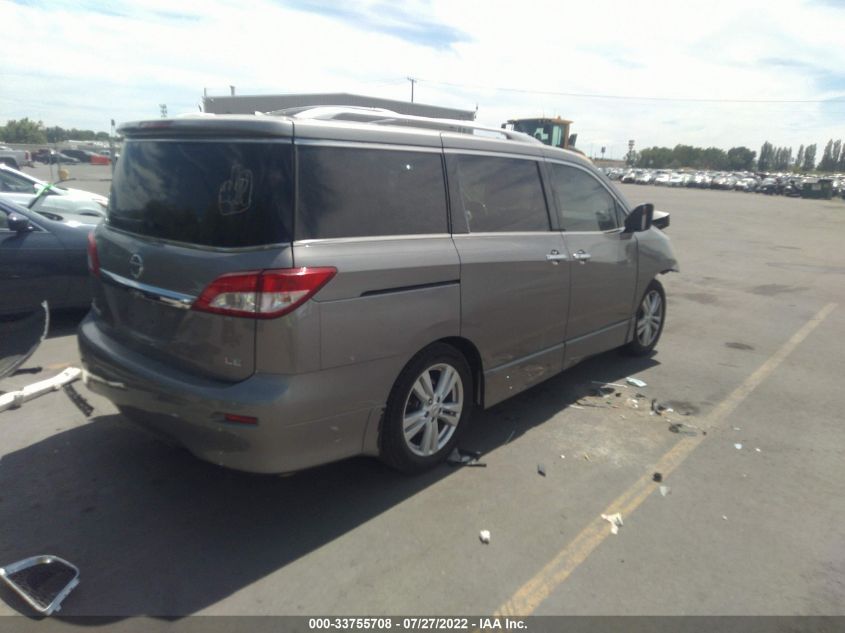 2013 NISSAN QUEST LE JN8AE2KP0D9066940