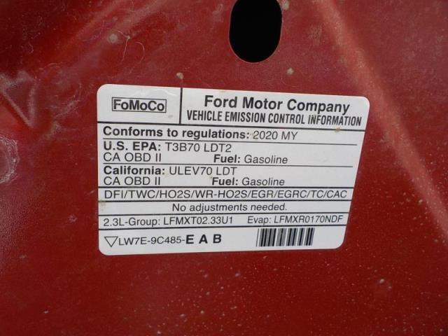 2020 FORD EXPLORER LIMITED 1FMSK7FH0LGB57141