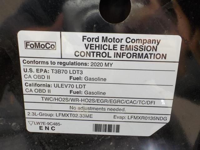 2020 FORD RANGER XL/XLT/LARIAT 1FTER4FH5LLA26516
