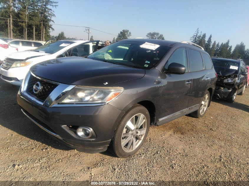 2013 NISSAN PATHFINDER PLATINUM 5N1AR2MN5DC628602