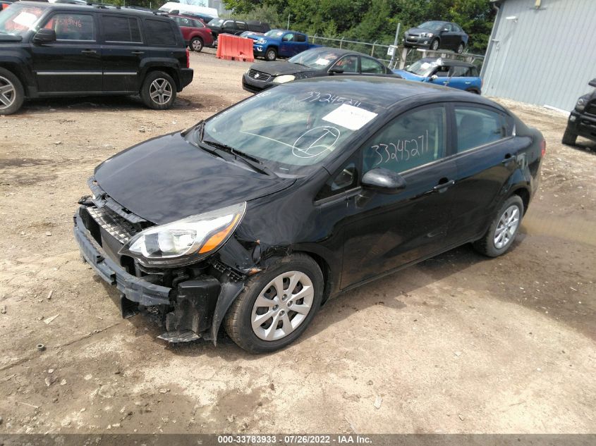 2013 KIA RIO LX KNADM4A32D6288934