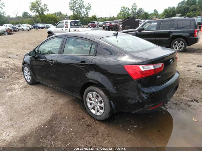 2013 KIA RIO LX KNADM4A32D6288934