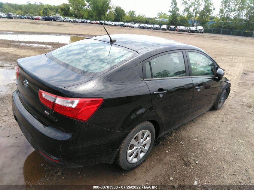 2013 KIA RIO LX KNADM4A32D6288934