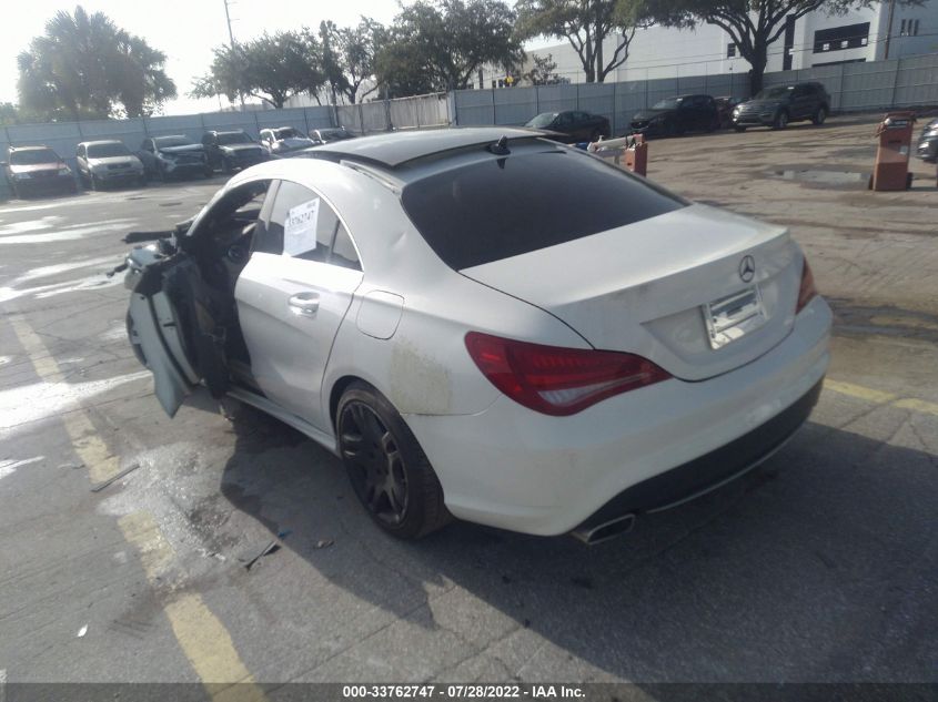2014 MERCEDES-BENZ CLA 250 - WDDSJ4EB1EN054849