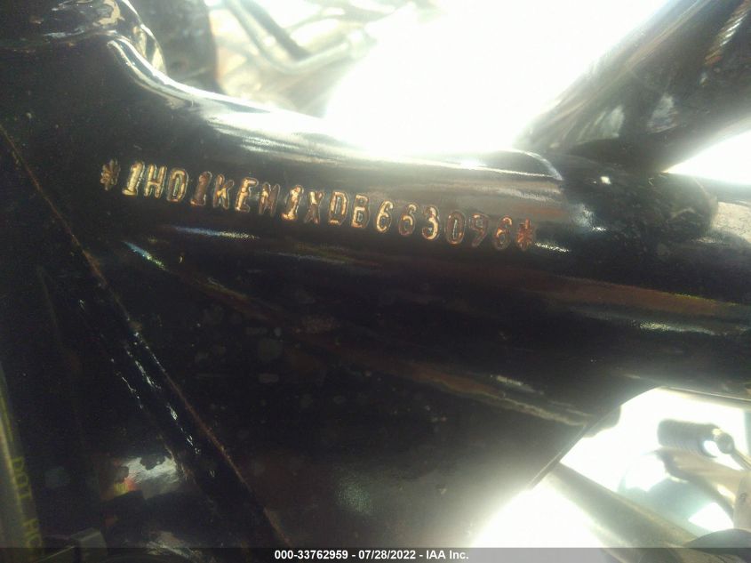 2013 HARLEY-DAVIDSON FLHTK ELECTRA GLIDE ULTRA LTD 1HD1KEM1XDB663096