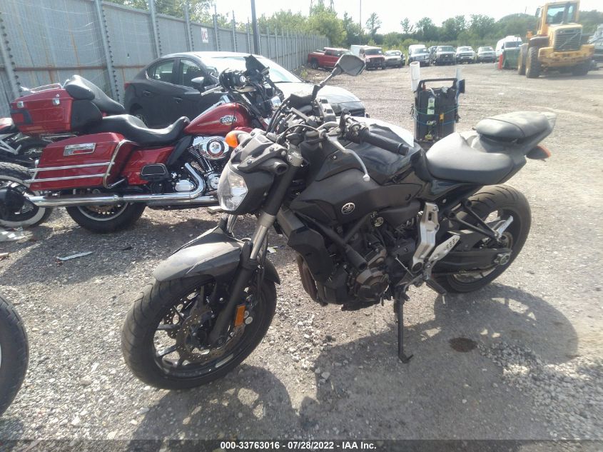2016 YAMAHA FZ07 JYARM06E4GA008939