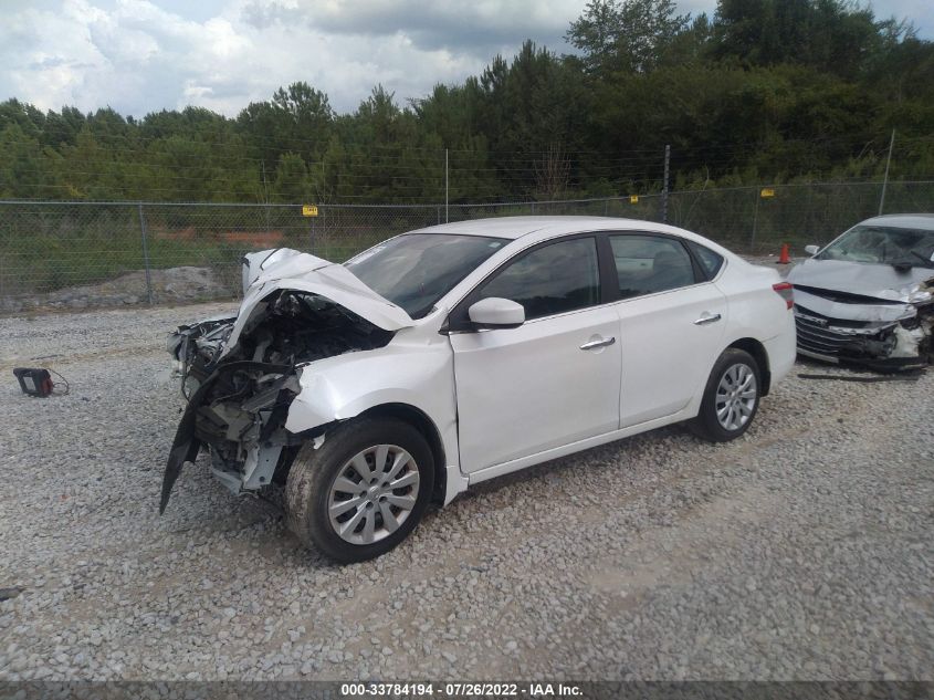 2014 NISSAN SENTRA S 3N1AB7AP3EY278913