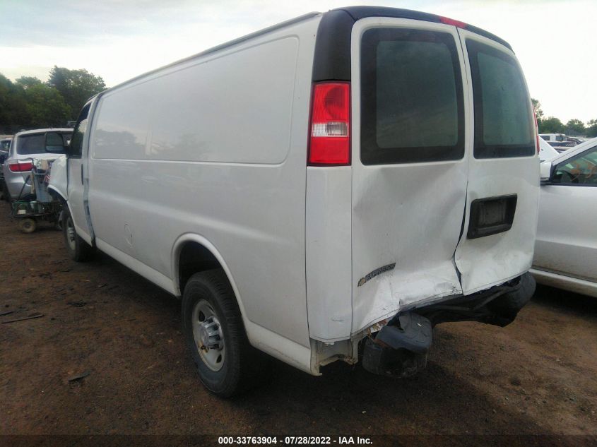 2017 CHEVROLET EXPRESS CARGO VAN 1GCWGBFF8H1124424