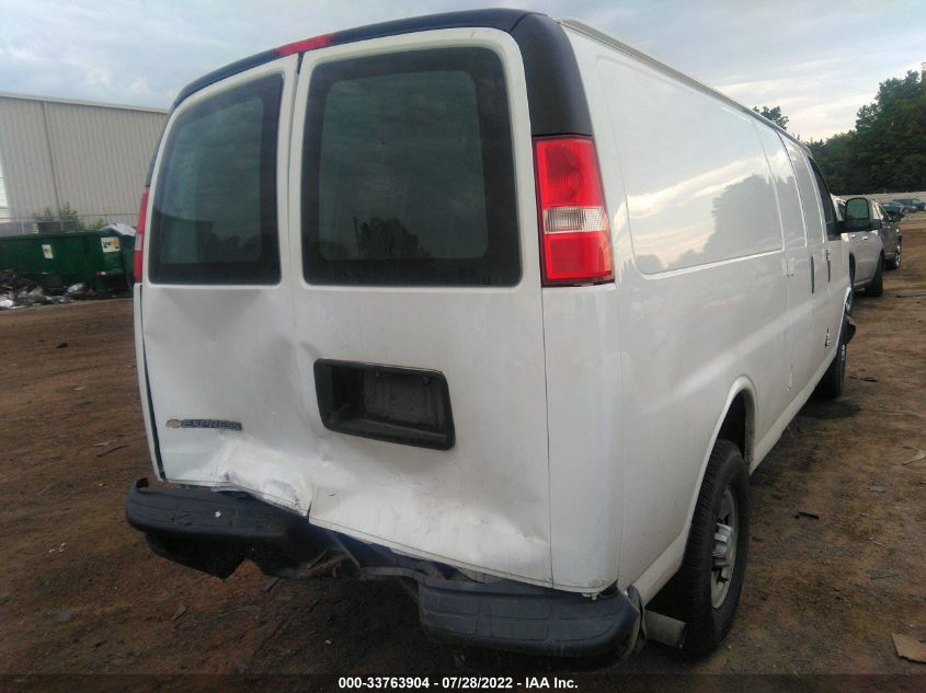 2017 CHEVROLET EXPRESS CARGO VAN 1GCWGBFF8H1124424