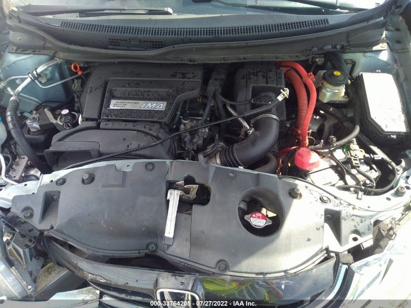 2013 HONDA CIVIC HYBRID 19XFB4F23DE203756