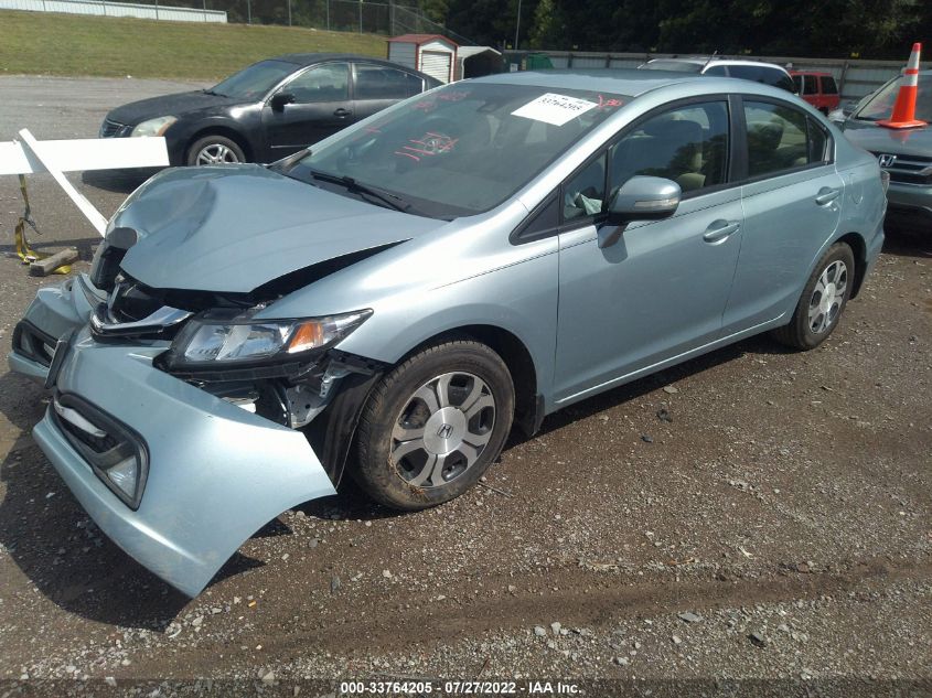 2013 HONDA CIVIC HYBRID 19XFB4F23DE203756