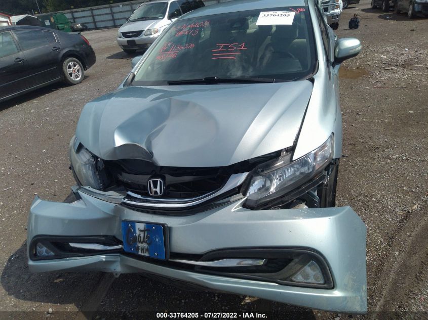 2013 HONDA CIVIC HYBRID 19XFB4F23DE203756