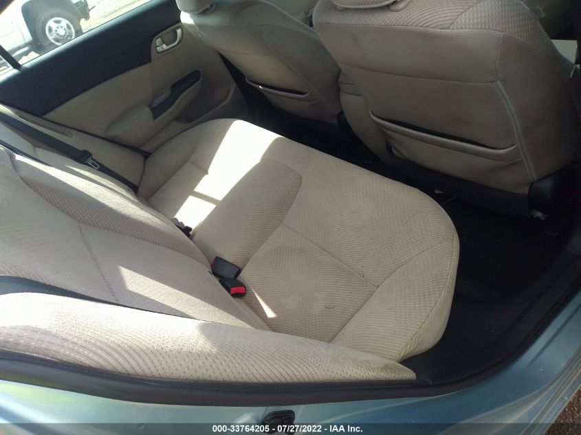 2013 HONDA CIVIC HYBRID 19XFB4F23DE203756