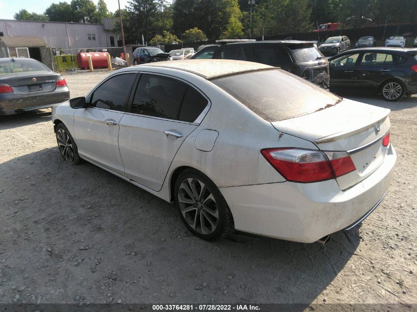 2015 HONDA ACCORD SPORT 1HGCR2F58FA013682
