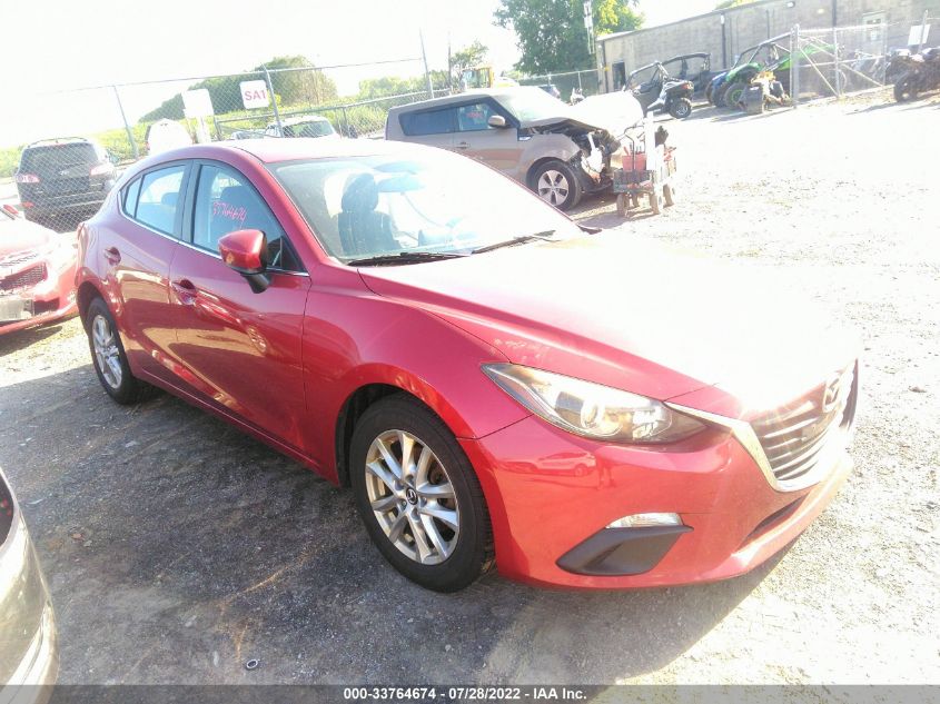 2014 MAZDA 3 GRAND TOURING JM1BM1M7XE1211217