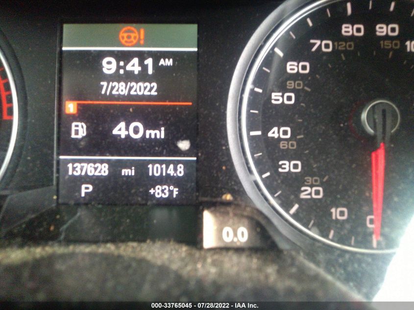 2013 AUDI A4 PREMIUM PLUS WAUFFAFL6DN017312