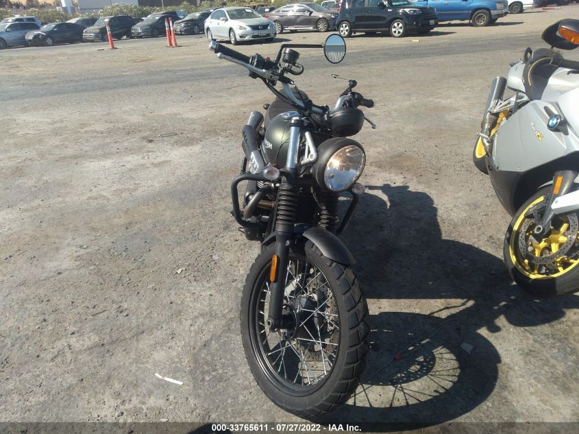 2022 TRIUMPH MOTORCYCLE STREET SCRAMBLER SMTD44G74NTAH9307