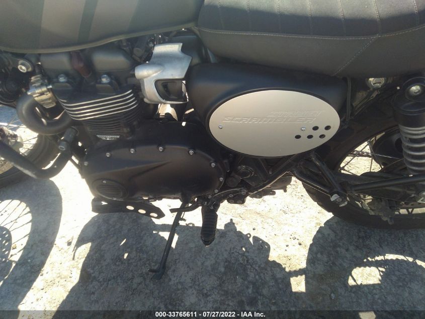 2022 TRIUMPH MOTORCYCLE STREET SCRAMBLER SMTD44G74NTAH9307