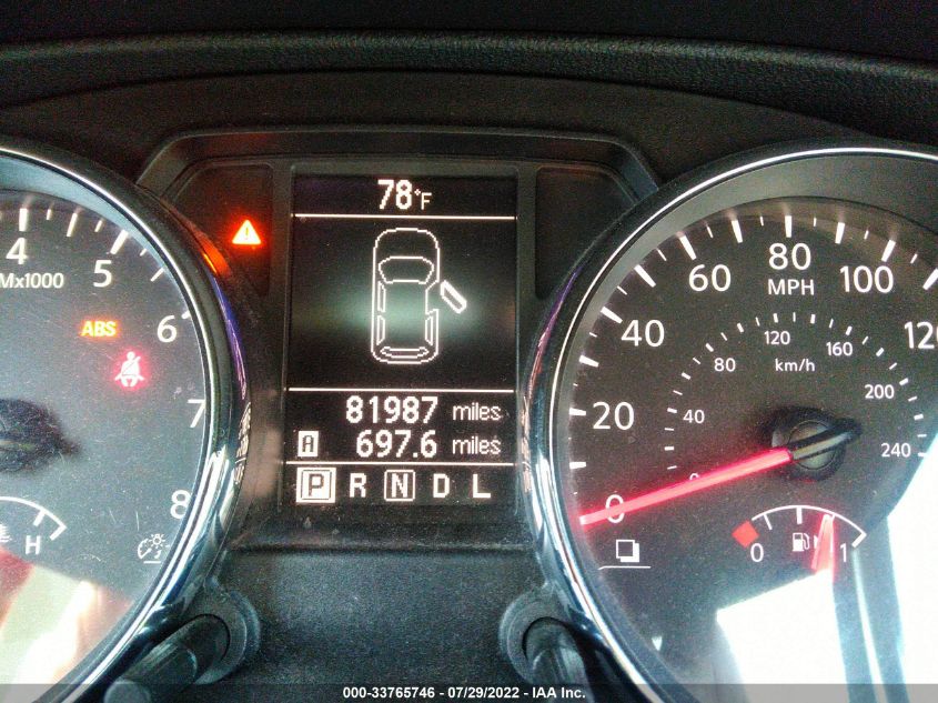 2014 NISSAN ROGUE SELECT S JN8AS5MV0EW711952
